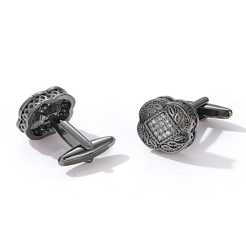 Men s Cufflinks Retro French Light Luxury Zircon Square Copper Shirt Jewelry artificial
Men s Cufflinks Retro French Light Luxury Zircon Square Copper Shirt Jewelry artificial