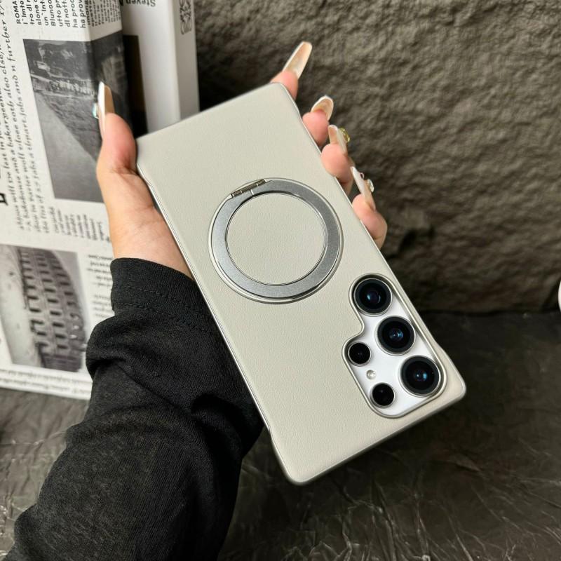 Samsung S25Ultra Leather Texture Magnetic Bracket Phone Case Suitable S24Ultra Borderless Ultra Thin Anti Drop S23 Samsung S25
Samsung S25Ultra Leather Texture Magnetic Bracket Phone Case Suitable S24Ultra Borderless Ultra Thin Anti Drop S23 Samsung S25