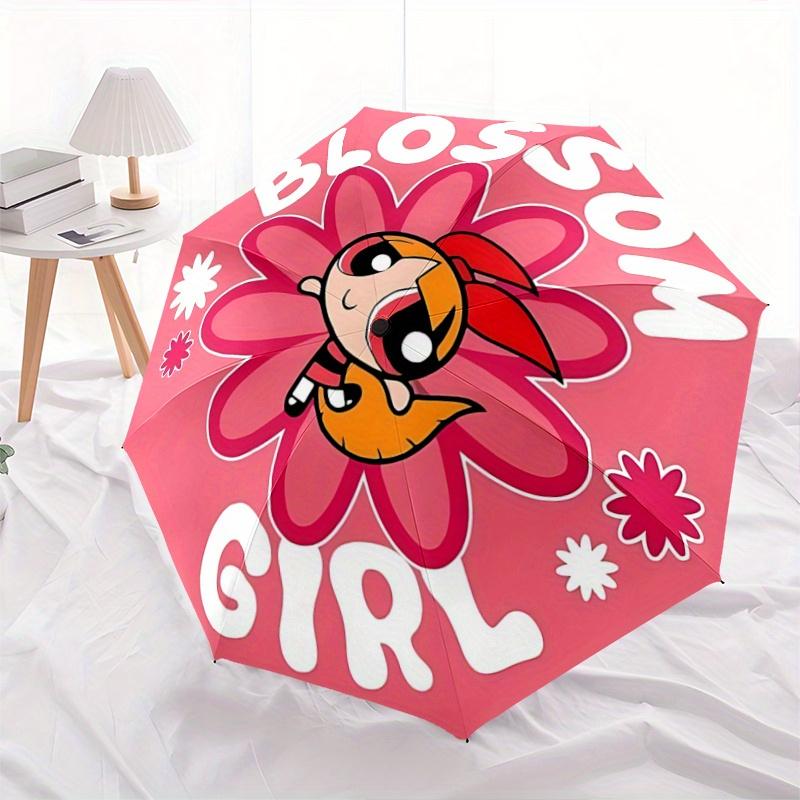1pc Blossom Character Floral Design Automatic Opening and Closing Umbrella - Lightweight 3-Fold Design, Suitable for Fans, Travel, Daily Use, Interest
1pc Blossom Character Floral Design Automatic Opening and Closing Umbrella - Lightweight 3-Fold Design, Suitable for Fans, Travel, Daily Use, Interest