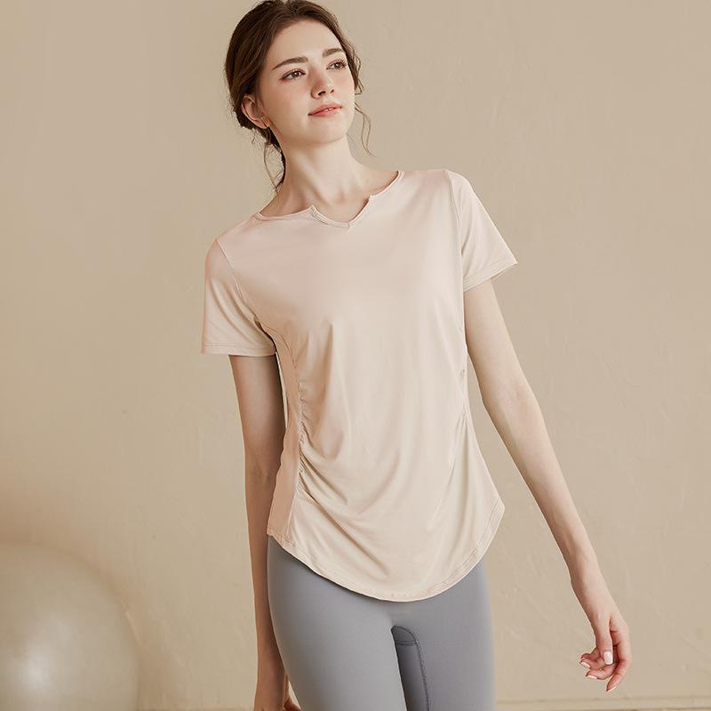 Женский быстросохнущий топ для йоги больших размеров, с коротким рукавом, свободного кроя, 2025 одежда для бега и фитнеса XXL
Женский быстросохнущий топ для йоги больших размеров, с коротким рукавом, свободного кроя, 2025 одежда для бега и фитнеса XXL