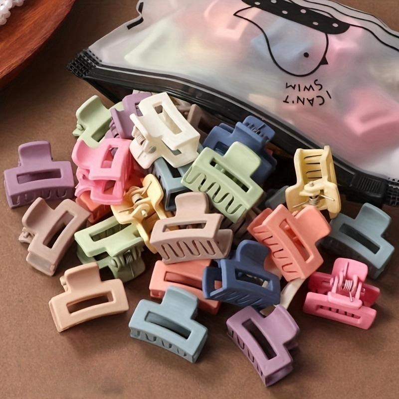 20PCS Sweet Girls Solid Color Matte Hollow Hair Claw Clip Colorful Kids Mini Barrettes Hair Accessories for Women Size fits all
20PCS Sweet Girls Solid Color Matte Hollow Hair Claw Clip Colorful Kids Mini Barrettes Hair Accessories for Women Size fits all