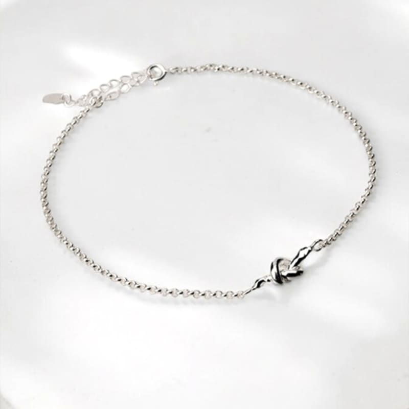 REINDEER KNOT ANKLE anklet Silver
REINDEER KNOT ANKLE anklet Silver