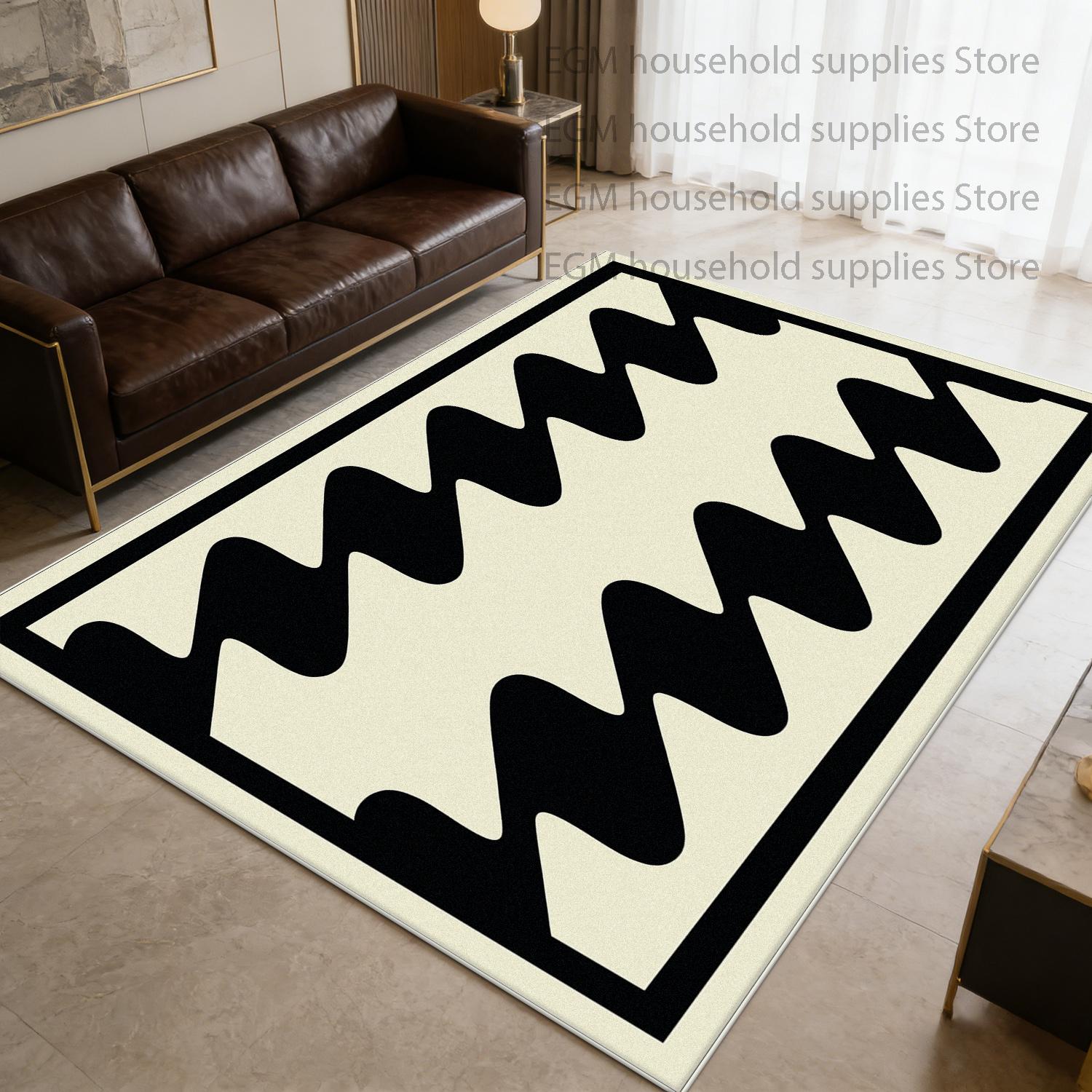 Modern Style Carpet simple Bedroom Decor Bedside Trendy Art indoor Floor Mat Plaid Easy cleaning non-slip soft Rug customizable 60x90cm
Modern Style Carpet simple Bedroom Decor Bedside Trendy Art indoor Floor Mat Plaid Easy cleaning non-slip soft Rug customizable 60x90cm