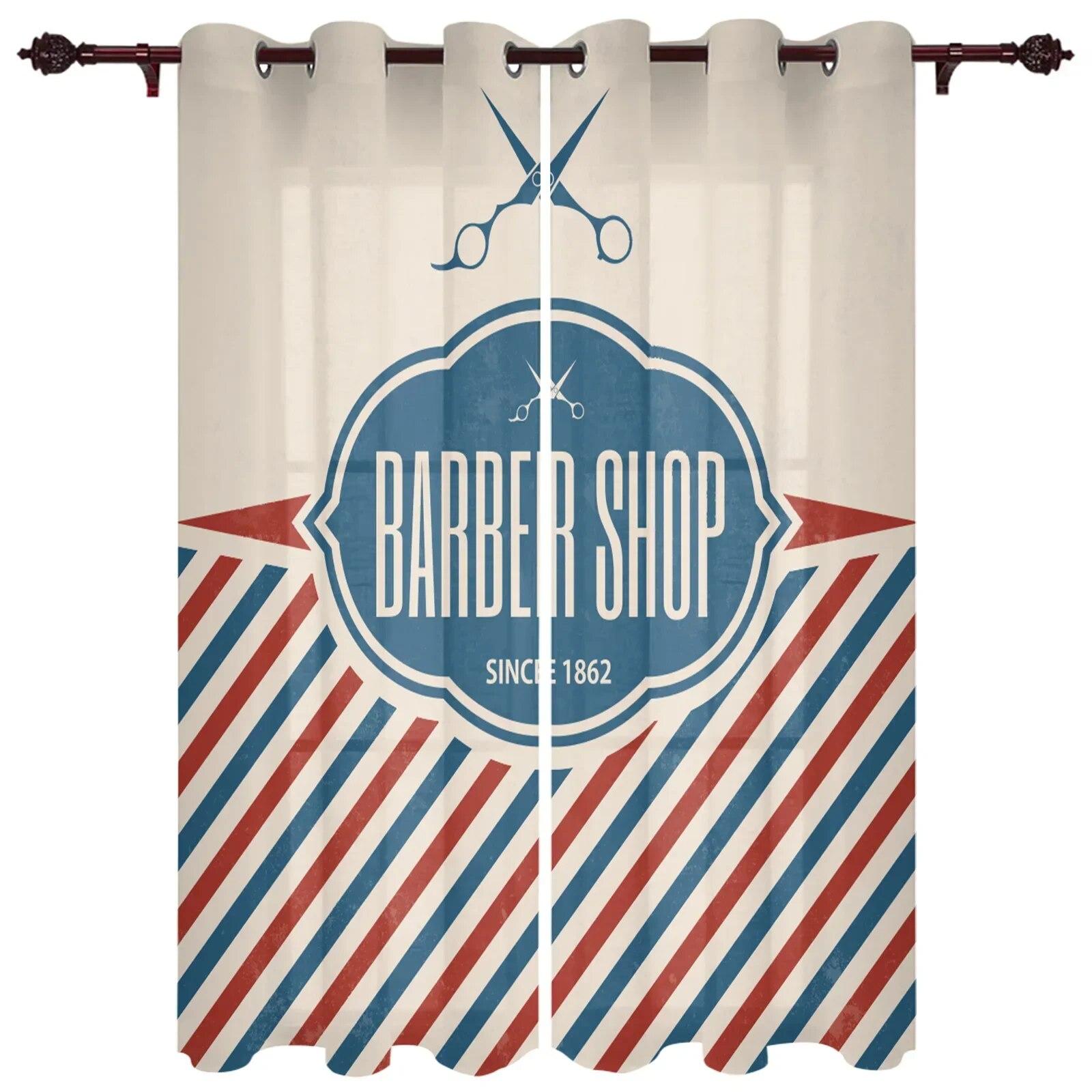 Barber Shop Cinema Art Ancient Texture Modern Curtains For Bedroom Cafe Home Decor Luxury Curtains In Living Room Window Drapes
Barber Shop Cinema Art Ancient Texture Modern Curtains For Bedroom Cafe Home Decor Luxury Curtains In Living Room Window Drapes