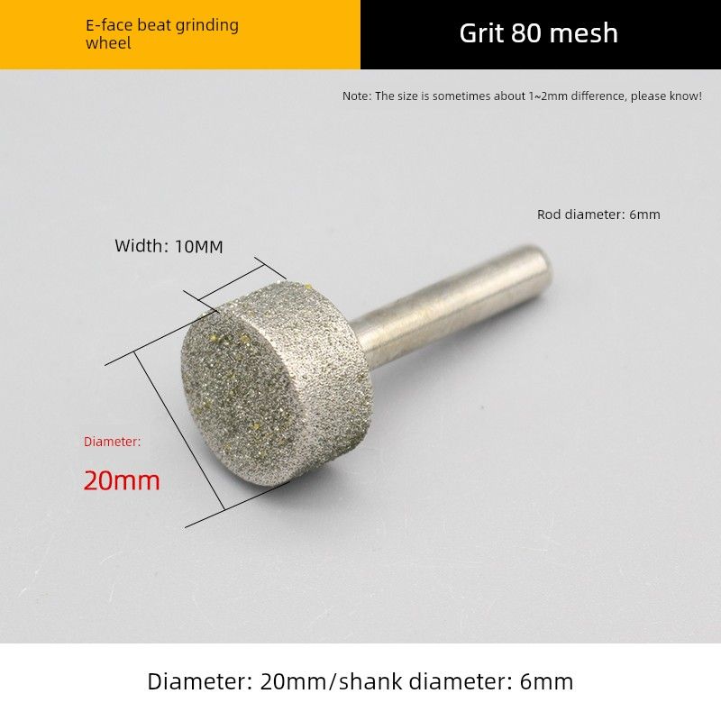 Инструмент для резьбы по нефриту Плоская вязаная алмазная шлифовальная головка Шлифовальный круг E Лицо ракетки Ракетка Tuo Нефрит Изумруд Агат Полировка Пилинг Шлифовальная головка Coarse sand diameter 20mm rod 6mm
Инструмент для резьбы по нефриту Плоская вязаная алмазная шлифовальная головка Шлифовальный круг E Лицо ракетки Ракетка Tuo Нефрит Изумруд Агат Полировка Пилинг Шлифовальная головка Coarse sand diameter 20mm rod 6mm