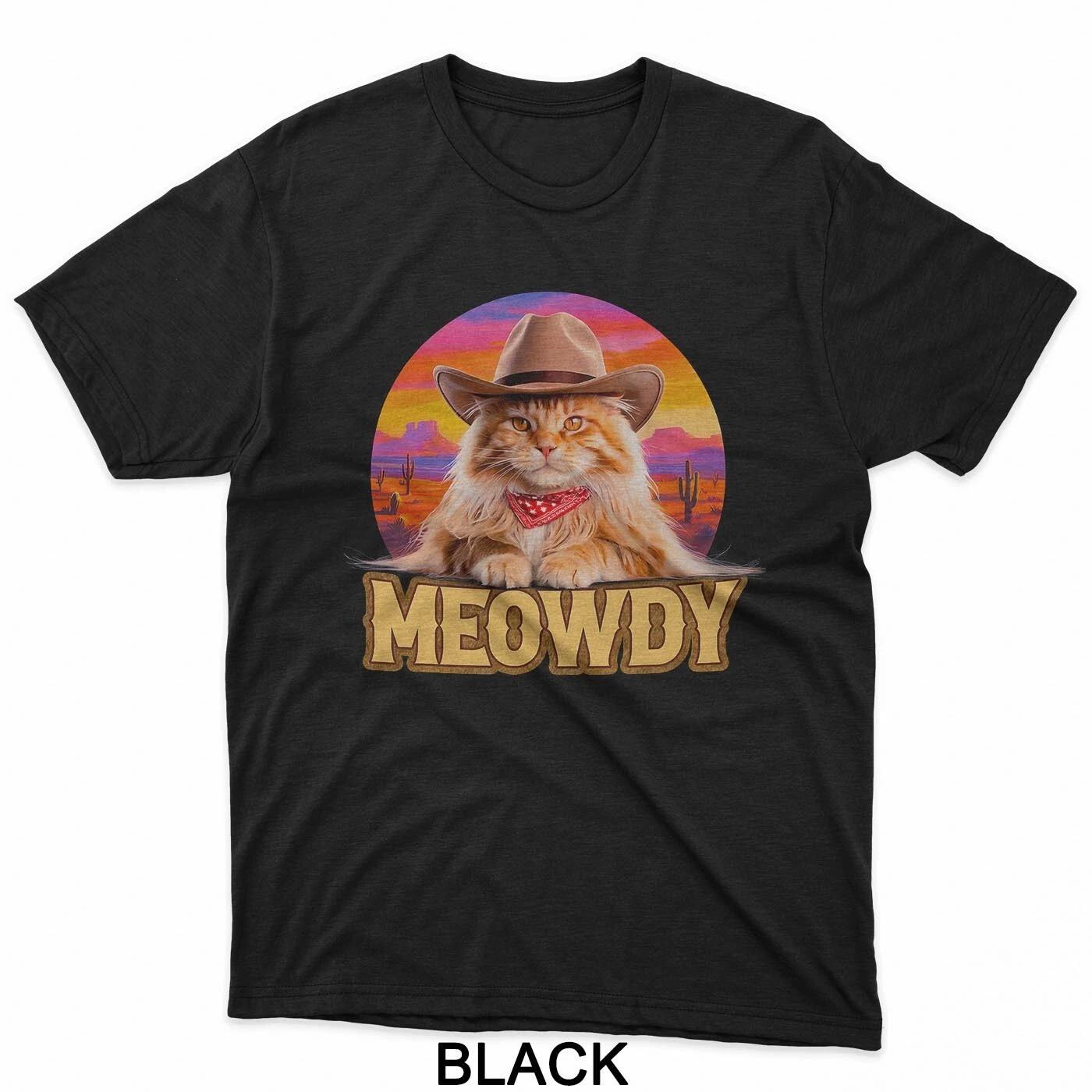 Meowdy Graphic Funny Sunny Western Country Cowboy Fluffy Cat T-Shirt 3XL
Meowdy Graphic Funny Sunny Western Country Cowboy Fluffy Cat T-Shirt 3XL