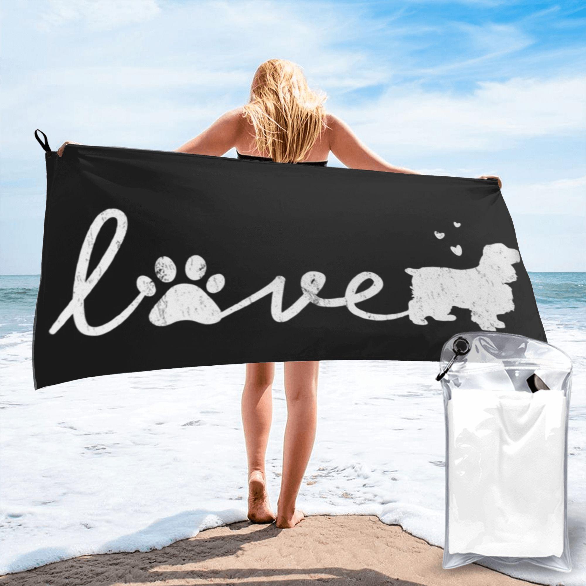Cocker Spaniel Love Dog Pet Lover Gift Beach Towel Soft Microfiber Quick Dry Absorbent Quick Towels For Swimming W40*H60(CM)
Cocker Spaniel Love Dog Pet Lover Gift Beach Towel Soft Microfiber Quick Dry Absorbent Quick Towels For Swimming W40*H60(CM)