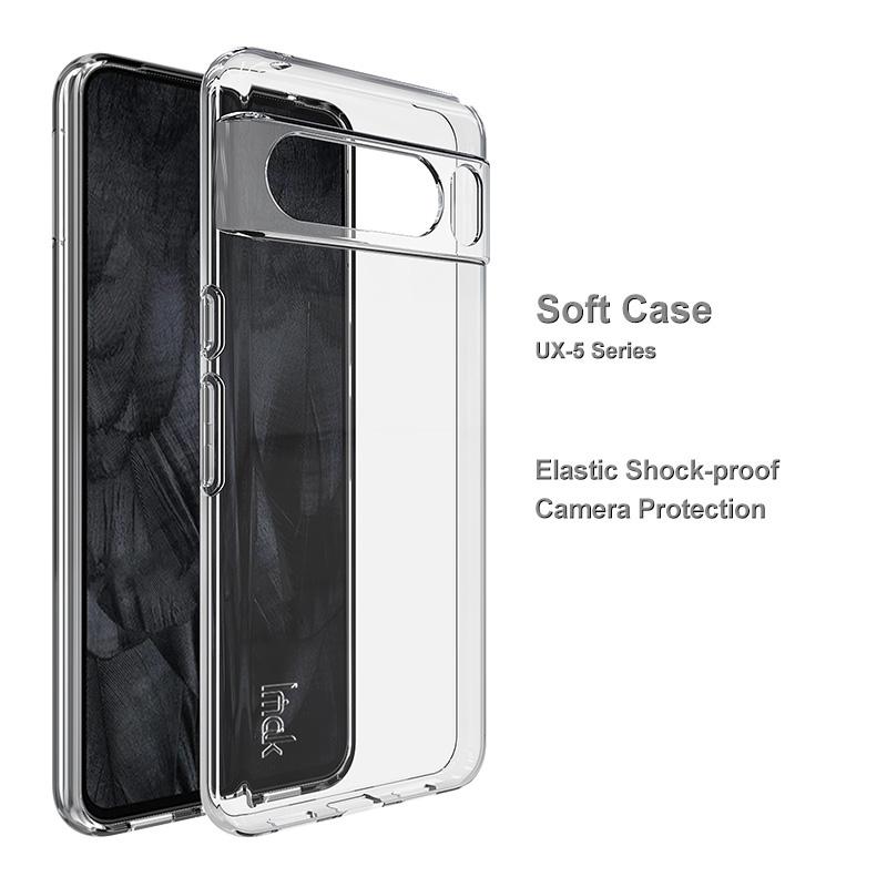 IMAK UX-5 Series Back Protector Case for Google Pixel 8 Pro Crystal Clear TPU Shockproof Phone Cover Transparent
IMAK UX-5 Series Back Protector Case for Google Pixel 8 Pro Crystal Clear TPU Shockproof Phone Cover Transparent