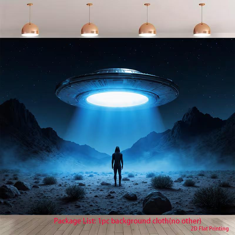 2D Sci-Fi UFO Backdrop Blue Beam Desert Night Alien Photo Background Cloth 47.2x31.5inch/120*80cm
2D Sci-Fi UFO Backdrop Blue Beam Desert Night Alien Photo Background Cloth 47.2x31.5inch/120*80cm