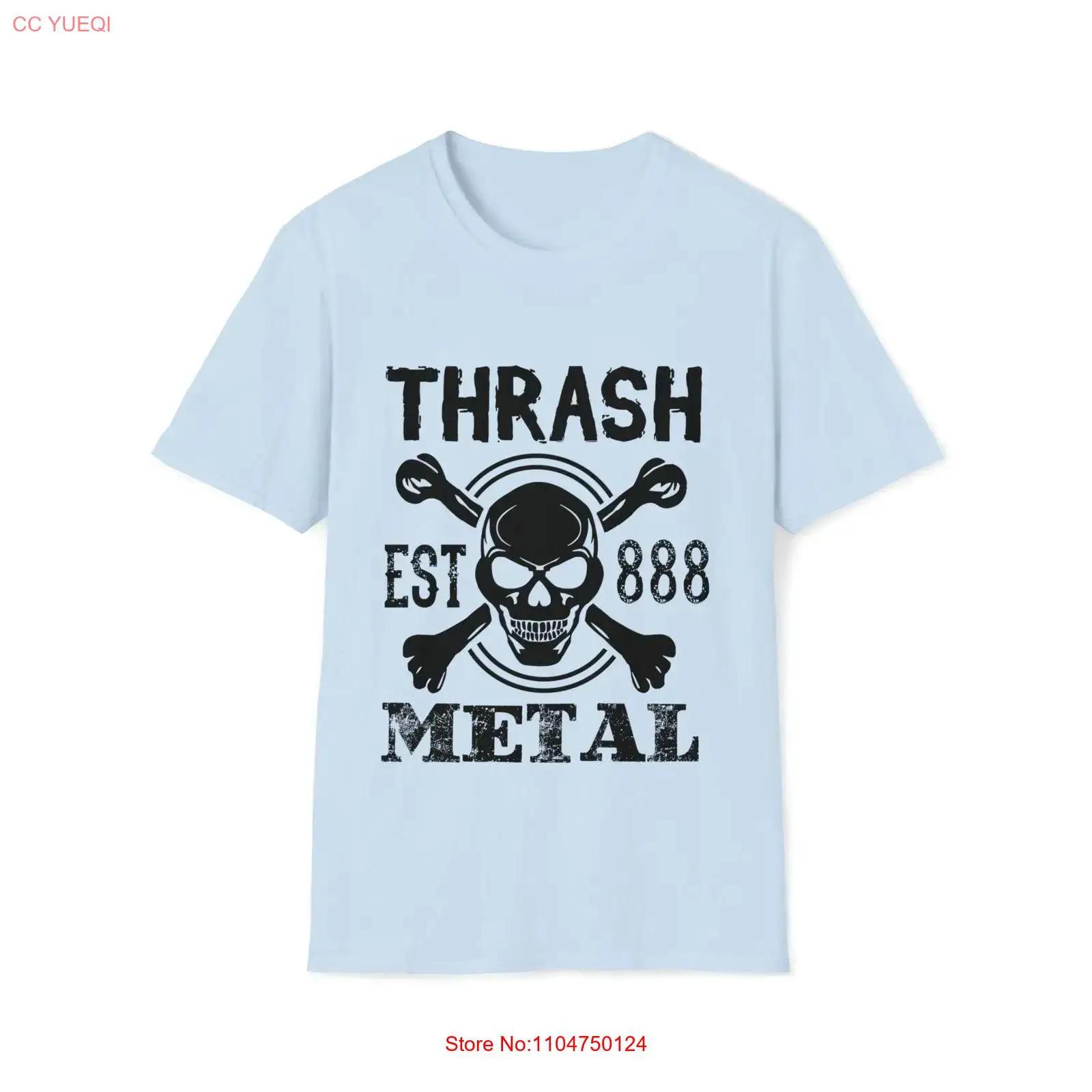 Thrash metal music T Shirt vintage Washed graphic Comfortable Soft fashion Unisex designer clothes Breathable 5XL різнокольоровий
Thrash metal music T Shirt vintage Washed graphic Comfortable Soft fashion Unisex designer clothes Breathable 5XL різнокольоровий