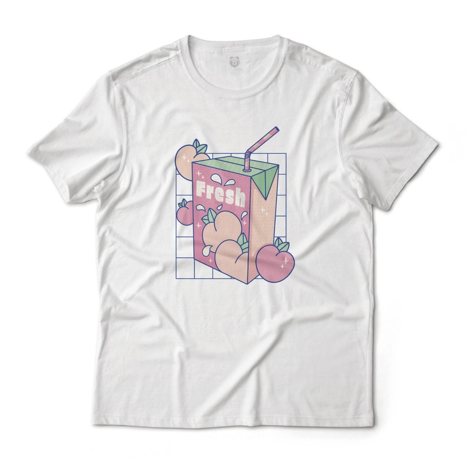 Fresh Peaches Juice Box Food Art Graphic T-T-Shirt Unisex Lightweight Cotton Tee 3XL
Fresh Peaches Juice Box Food Art Graphic T-T-Shirt Unisex Lightweight Cotton Tee 3XL