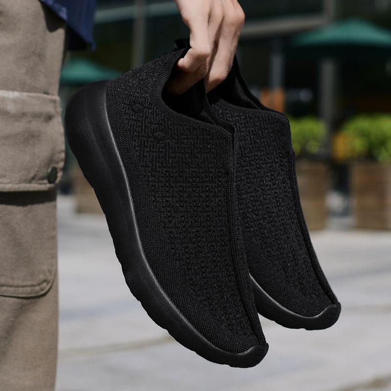 Men Big Size Black Mesh Slip On Sneakers Lightweight Breathable Walking Sock Shoes for Casual Daily Outdoor Wear Comfortable Fit 39 чёрный
Men Big Size Black Mesh Slip On Sneakers Lightweight Breathable Walking Sock Shoes for Casual Daily Outdoor Wear Comfortable Fit 39 чёрный