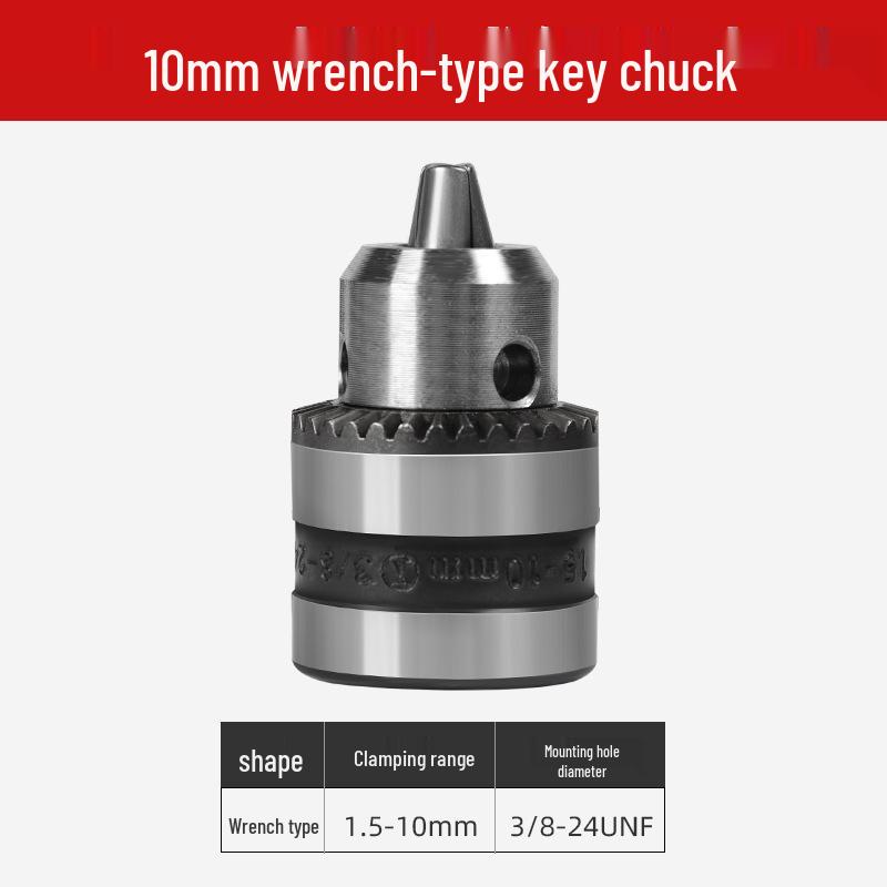 Self-Locking Electric Drill Chuck Adapter Kit - Ratchet Conversion, Lithium Compatible, Self-Tightening Accessories
Self-Locking Electric Drill Chuck Adapter Kit - Ratchet Conversion, Lithium Compatible, Self-Tightening Accessories