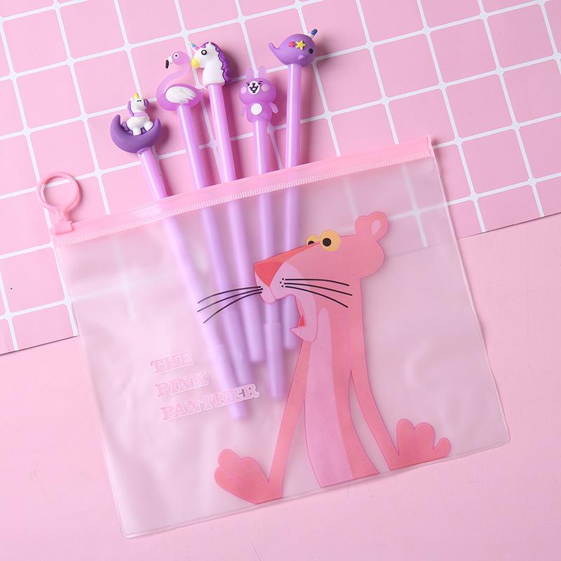 Korean Style Cute Cartoon 5-Piece Neutral Pen Set for Students, Water-Based Ink 0.5mm
Korean Style Cute Cartoon 5-Piece Neutral Pen Set for Students, Water-Based Ink 0.5mm