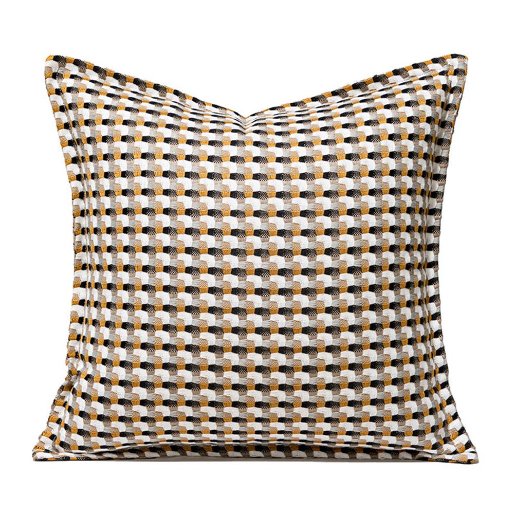 Luxury Geometric Cushion Cover Nordic Woven Pu Leather Pillow Cover Boho Decorative Pillows for Sofa Home Art 45x45cm Pillowcase 450mm*450mm
Luxury Geometric Cushion Cover Nordic Woven Pu Leather Pillow Cover Boho Decorative Pillows for Sofa Home Art 45x45cm Pillowcase 450mm*450mm