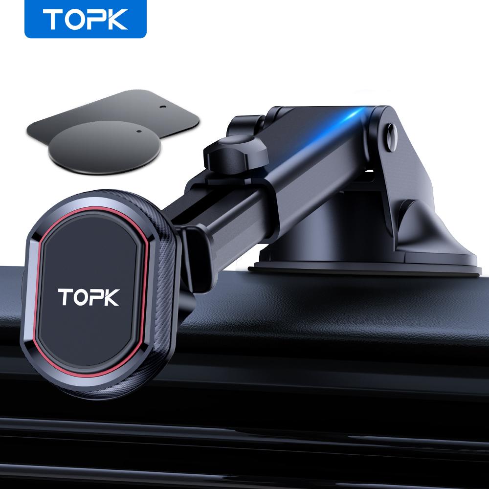 TOPK D37 Car Phone Holder Magnetic Phone Car Mount for Dashboard with Strongest Magnet for Cellphones чёрный
TOPK D37 Car Phone Holder Magnetic Phone Car Mount for Dashboard with Strongest Magnet for Cellphones чёрный