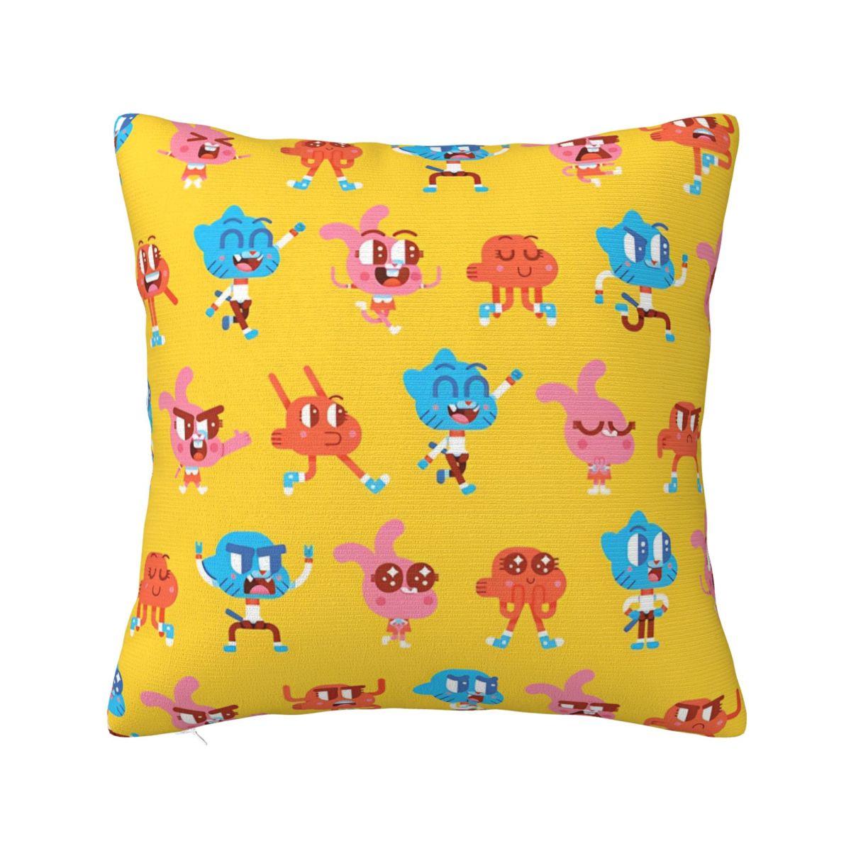 Gumballs Gum Ball Watterson Amazing Cartoon Square Pillow Cases Cushion Covers Novelty Decorative Pillowcase for Home 40*40cm 50cm x 50cm
Gumballs Gum Ball Watterson Amazing Cartoon Square Pillow Cases Cushion Covers Novelty Decorative Pillowcase for Home 40*40cm 50cm x 50cm