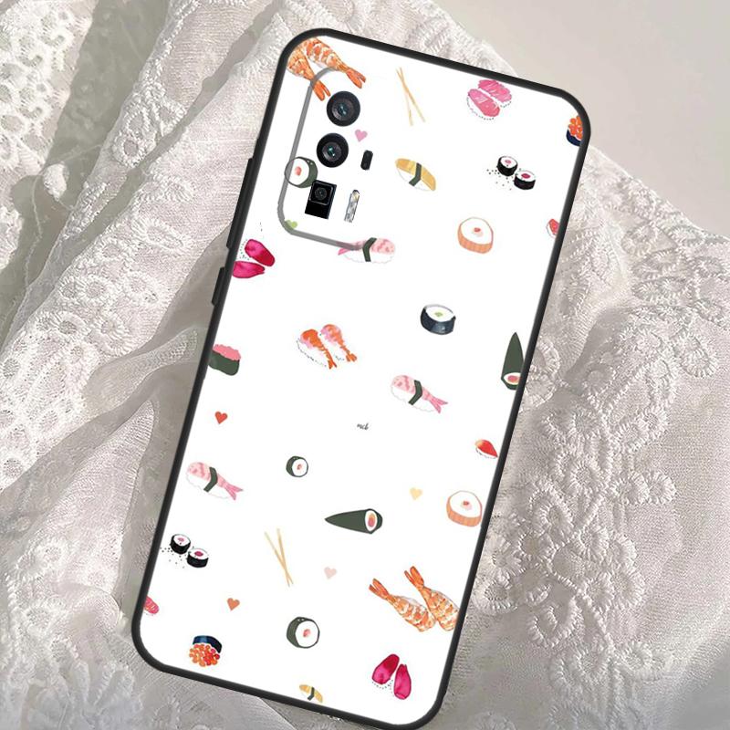 Kawaii Sushi Pattern Case For Xiaomi 14T 11T 12T 13T Pro 13 14 Ultra POCO X6 Pro M6 X3 X5 M5s F3 F5 F6 Cover Xiaomi 14 Ultra
Kawaii Sushi Pattern Case For Xiaomi 14T 11T 12T 13T Pro 13 14 Ultra POCO X6 Pro M6 X3 X5 M5s F3 F5 F6 Cover Xiaomi 14 Ultra