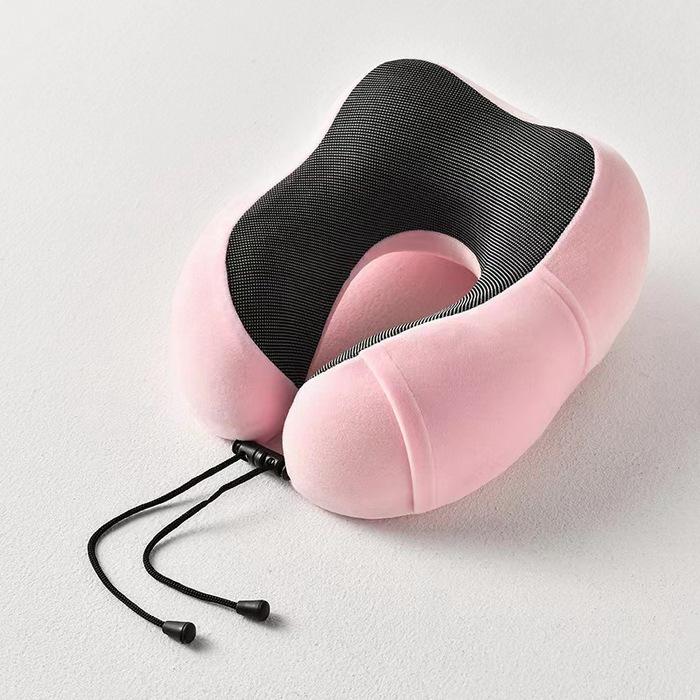 U-shaped Memory Foam Travel Neck Pillow - Portable Airplane Nap Pillow Standard рожевий
U-shaped Memory Foam Travel Neck Pillow - Portable Airplane Nap Pillow Standard рожевий