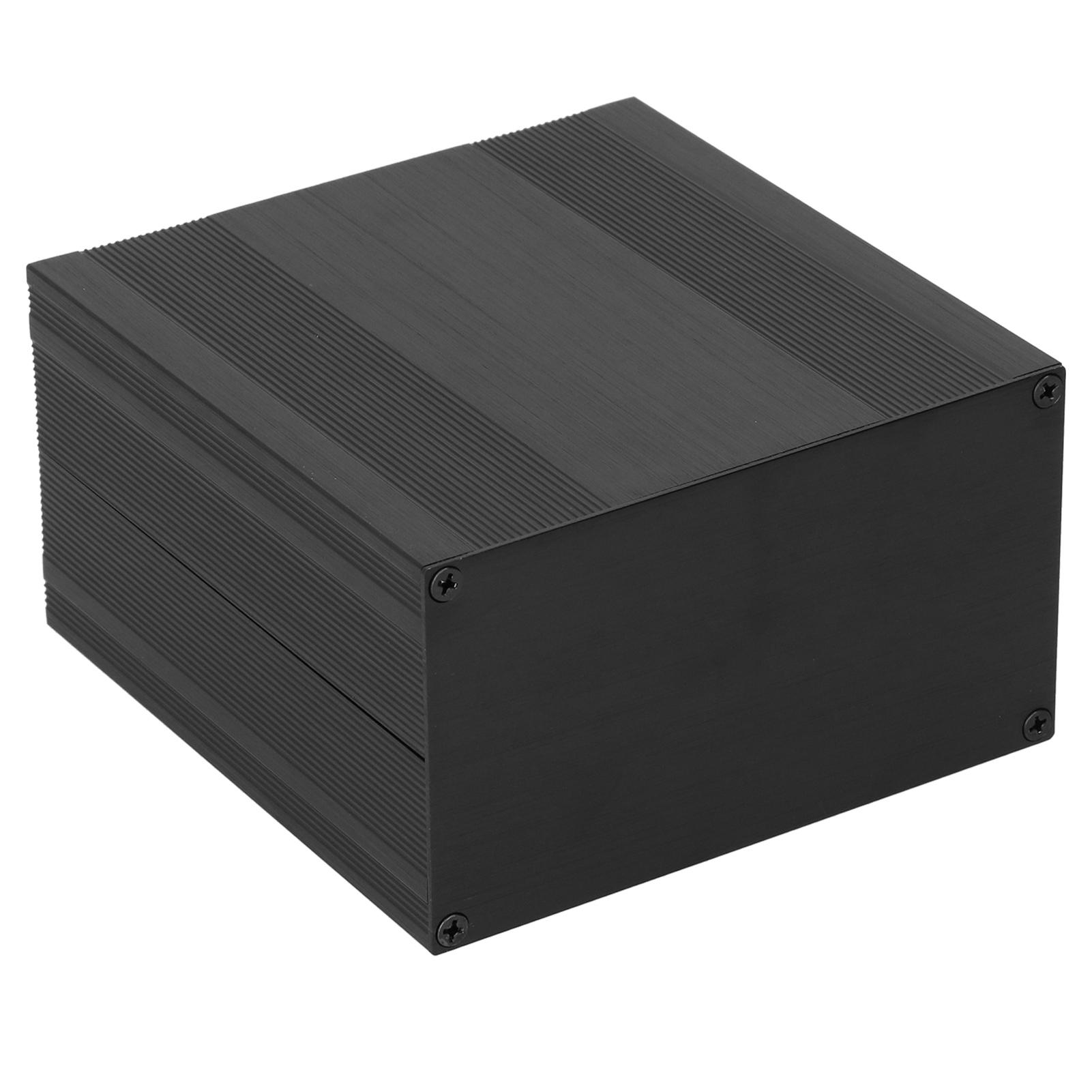 Aluminum Alloy Project Enclosure HIFI Tube Power Amplifier Shell Brushed Black 82.2x145x150mm
Aluminum Alloy Project Enclosure HIFI Tube Power Amplifier Shell Brushed Black 82.2x145x150mm