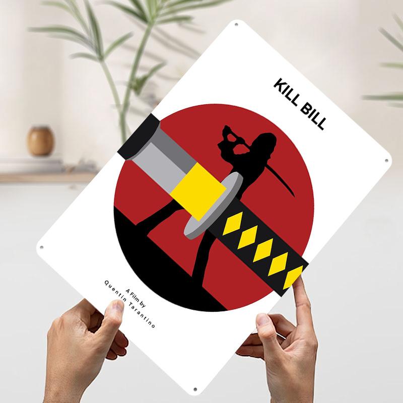 Kill Bill Poster Customized Wall Art Vintage Metal Signs Retro Tin Plaque for Man Cave Apartment Decoration Room Home Decor Men 7.9x11.8In(20x30cm)
Kill Bill Poster Customized Wall Art Vintage Metal Signs Retro Tin Plaque for Man Cave Apartment Decoration Room Home Decor Men 7.9x11.8In(20x30cm)