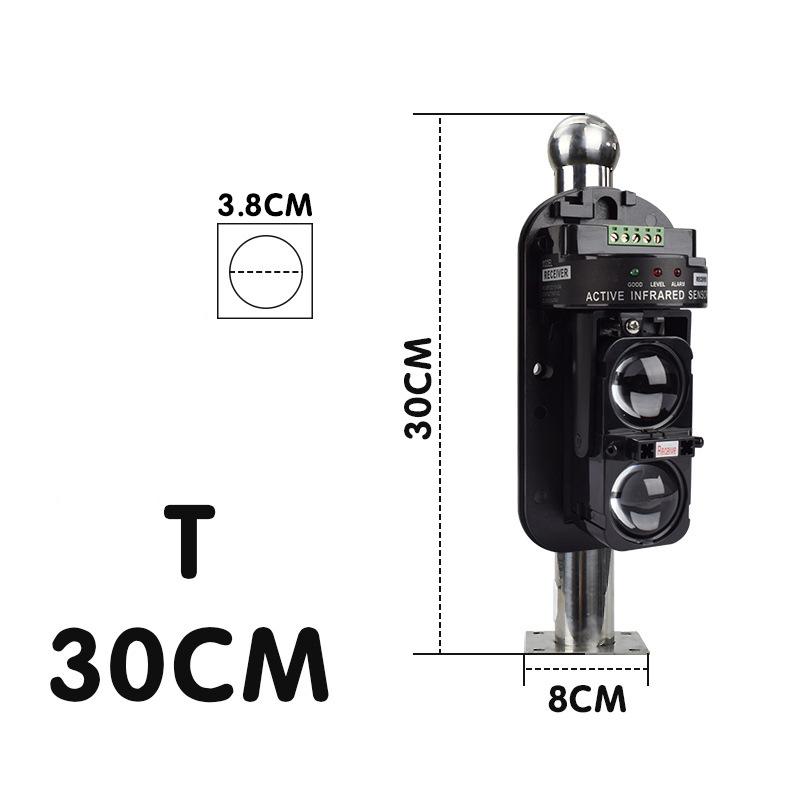 Уличный инфракрасный двухлучевой детектор 10–150 м, 2-лучевой инфракрасный датчик T чёрный
Уличный инфракрасный двухлучевой детектор 10–150 м, 2-лучевой инфракрасный датчик T чёрный
