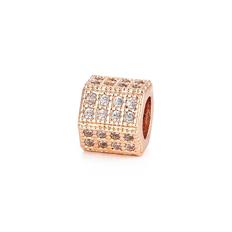 10 Pcs/lot Geometric Hexagonal Spacer Bead Micro Inlaid Zircon Accessories Diy Bracelet Loose Beads for Jewelry Making Wholesale
10 Pcs/lot Geometric Hexagonal Spacer Bead Micro Inlaid Zircon Accessories Diy Bracelet Loose Beads for Jewelry Making Wholesale