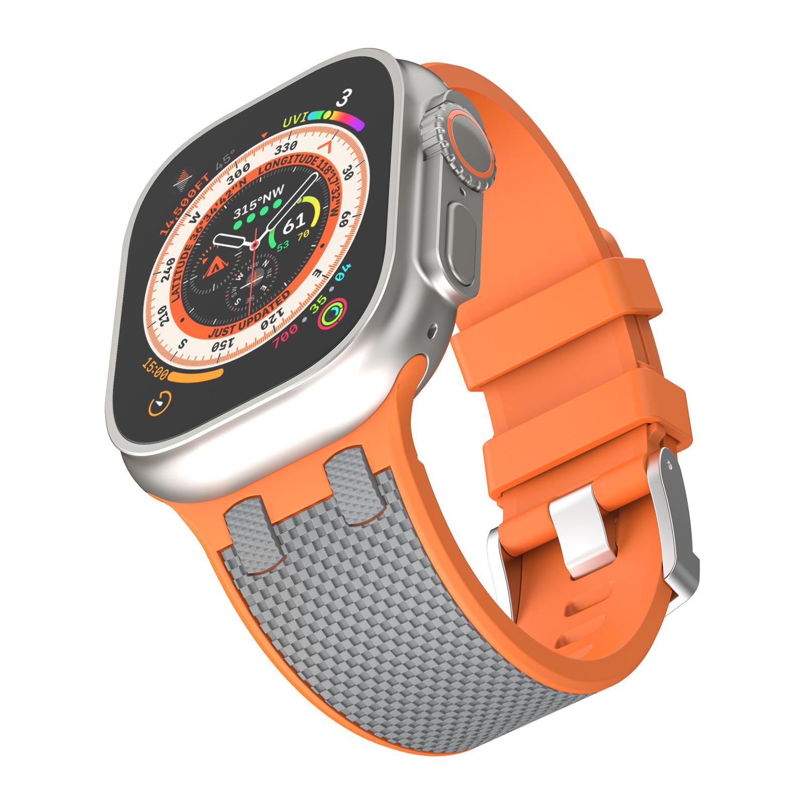 Watch Strap for Apple Watch 10 46mm/Ultra 2/Ultra 49mm/9 8 7 45mm/SE (2023) SE (2022) SE 6 5 4 44mm/3 2 1 42mm Sports Silicone Band Blue+Lime
Watch Strap for Apple Watch 10 46mm/Ultra 2/Ultra 49mm/9 8 7 45mm/SE (2023) SE (2022) SE 6 5 4 44mm/3 2 1 42mm Sports Silicone Band Blue+Lime