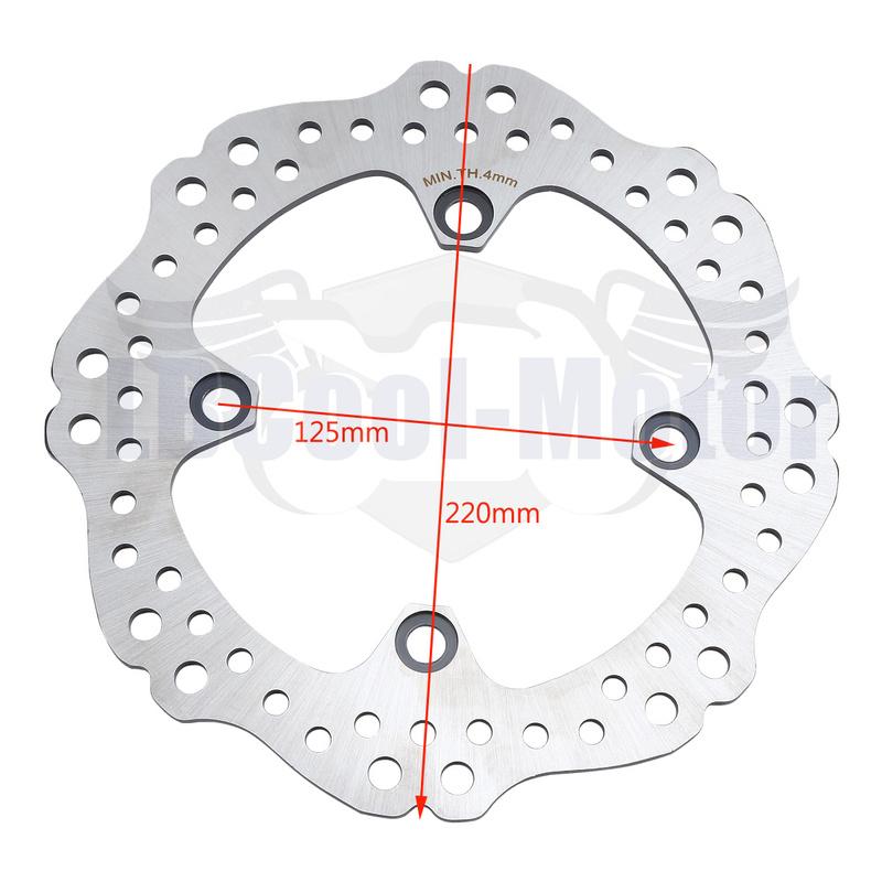 Rear Wheel Brake Disc Rotor 43351-KZZ-901 for HONDA CRF250L 2013-2020 CRF300L CRF300R 2021-2024 CRF250R 2017-2020 Brake Rotor
Rear Wheel Brake Disc Rotor 43351-KZZ-901 for HONDA CRF250L 2013-2020 CRF300L CRF300R 2021-2024 CRF250R 2017-2020 Brake Rotor