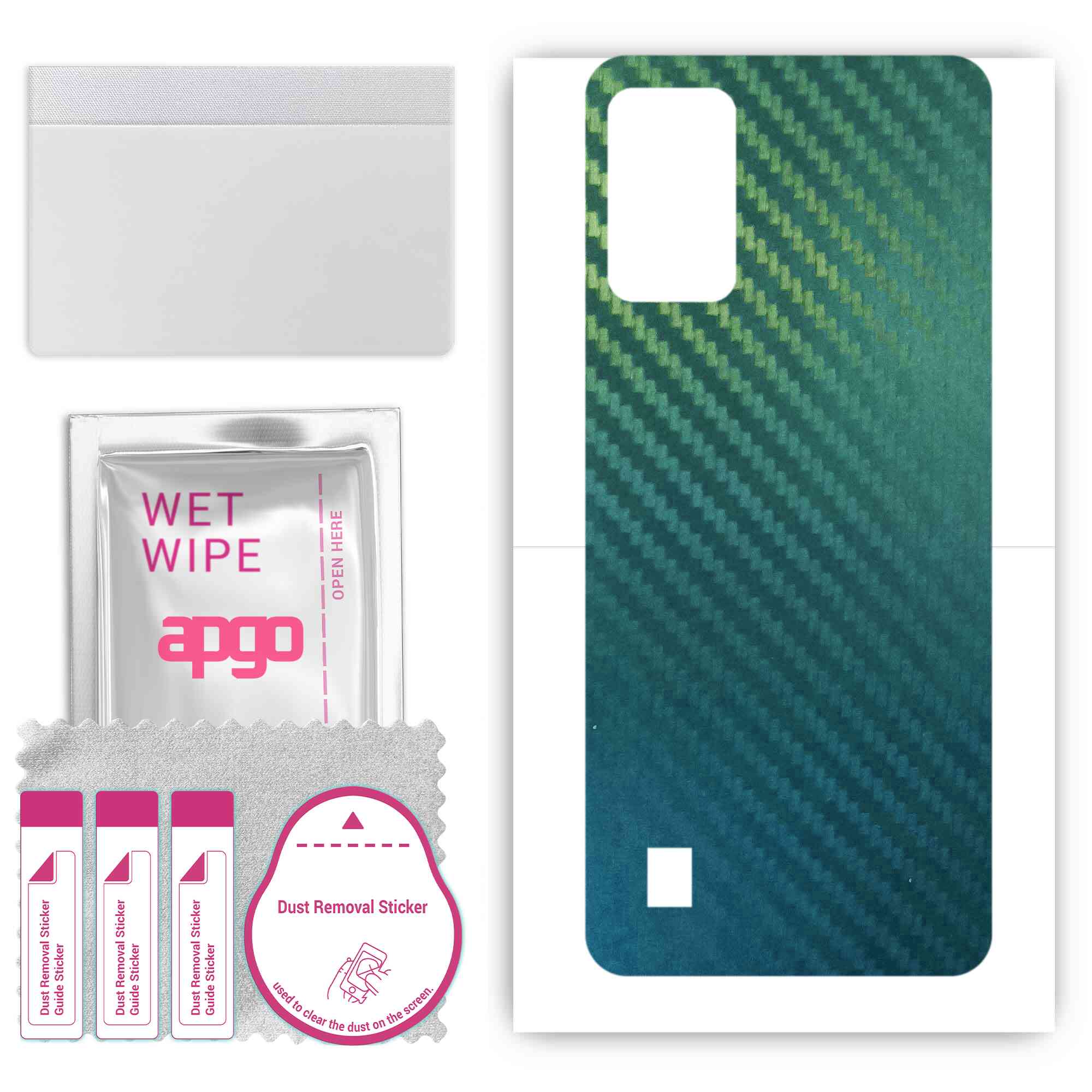 apgo Protective Skin Sticker for the back compatible with ZTE Blade A52 Lite, Wrap Film, Foil, Vinyl - Pattern Carbon Chameleon CAKA1
apgo Protective Skin Sticker for the back compatible with ZTE Blade A52 Lite, Wrap Film, Foil, Vinyl - Pattern Carbon Chameleon CAKA1