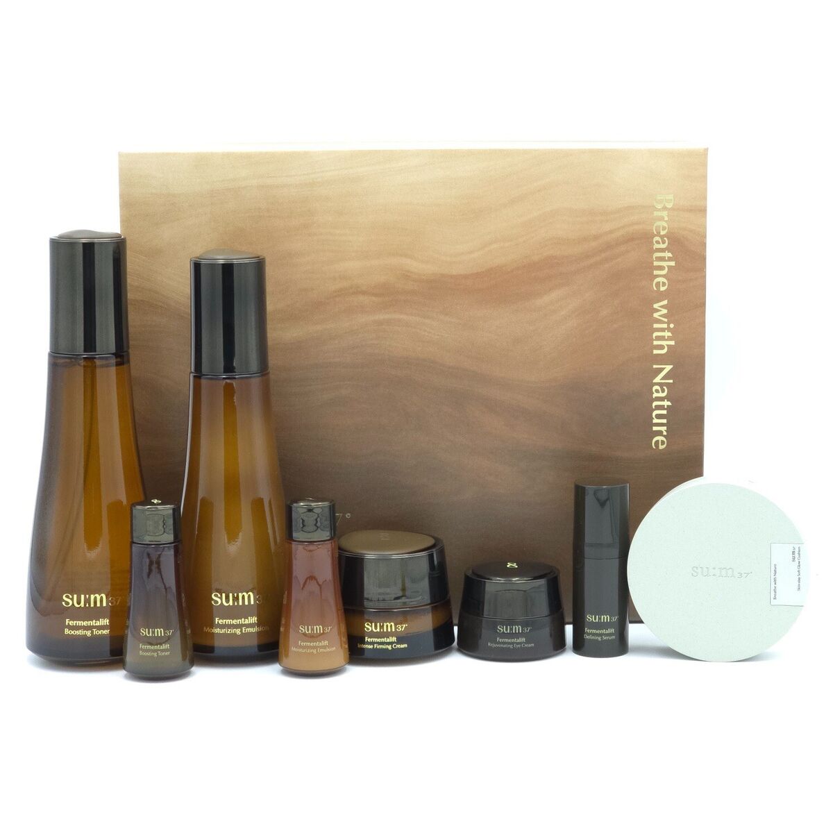 SU:M37 SUM37 Fermentalift Special Set 8 Items, Firming, Anti-Aging, Moisturizing, Korean Cosmetics, Kbeauty, sample
SU:M37 SUM37 Fermentalift Special Set 8 Items, Firming, Anti-Aging, Moisturizing, Korean Cosmetics, Kbeauty, sample