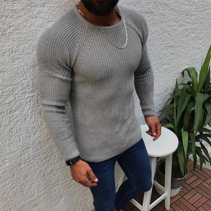 2025 Autumn/Winter Slim-fit Long-sleeved Round-neck Pullover Knitted Sweater Top for Men S сірий колір
2025 Autumn/Winter Slim-fit Long-sleeved Round-neck Pullover Knitted Sweater Top for Men S сірий колір