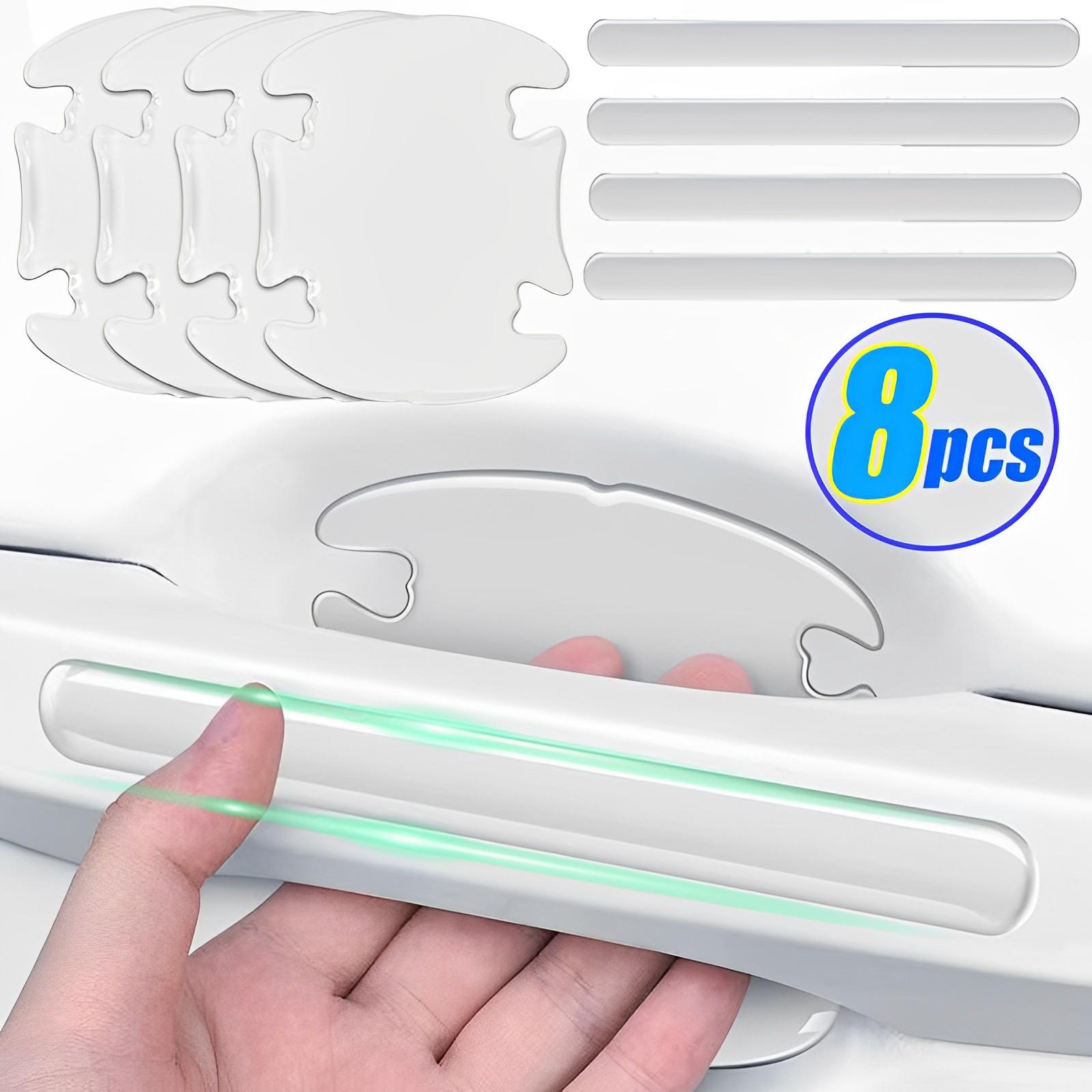 4/8Pcs Car Door Handle Bowl Scratch Protective Stickers Universal Invisible Cars Sticker Handle Anti-collision Protection Strip
4/8Pcs Car Door Handle Bowl Scratch Protective Stickers Universal Invisible Cars Sticker Handle Anti-collision Protection Strip