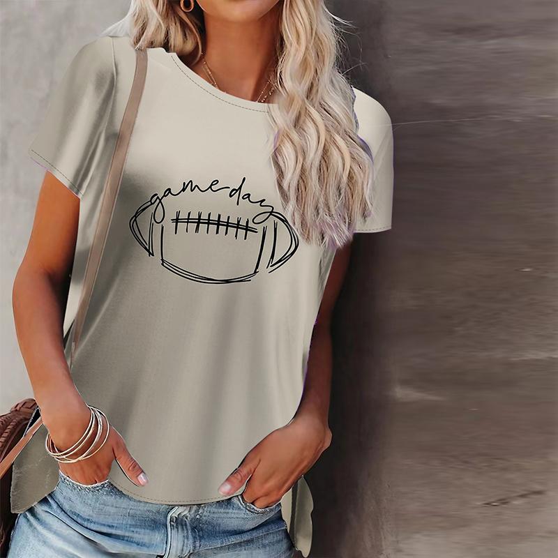 Женская летняя футболка с принтом «Бейсбол и любовь», футболки с коротким рукавом, повседневные топы с принтом 8XL дубильная кора
Женская летняя футболка с принтом «Бейсбол и любовь», футболки с коротким рукавом, повседневные топы с принтом 8XL дубильная кора