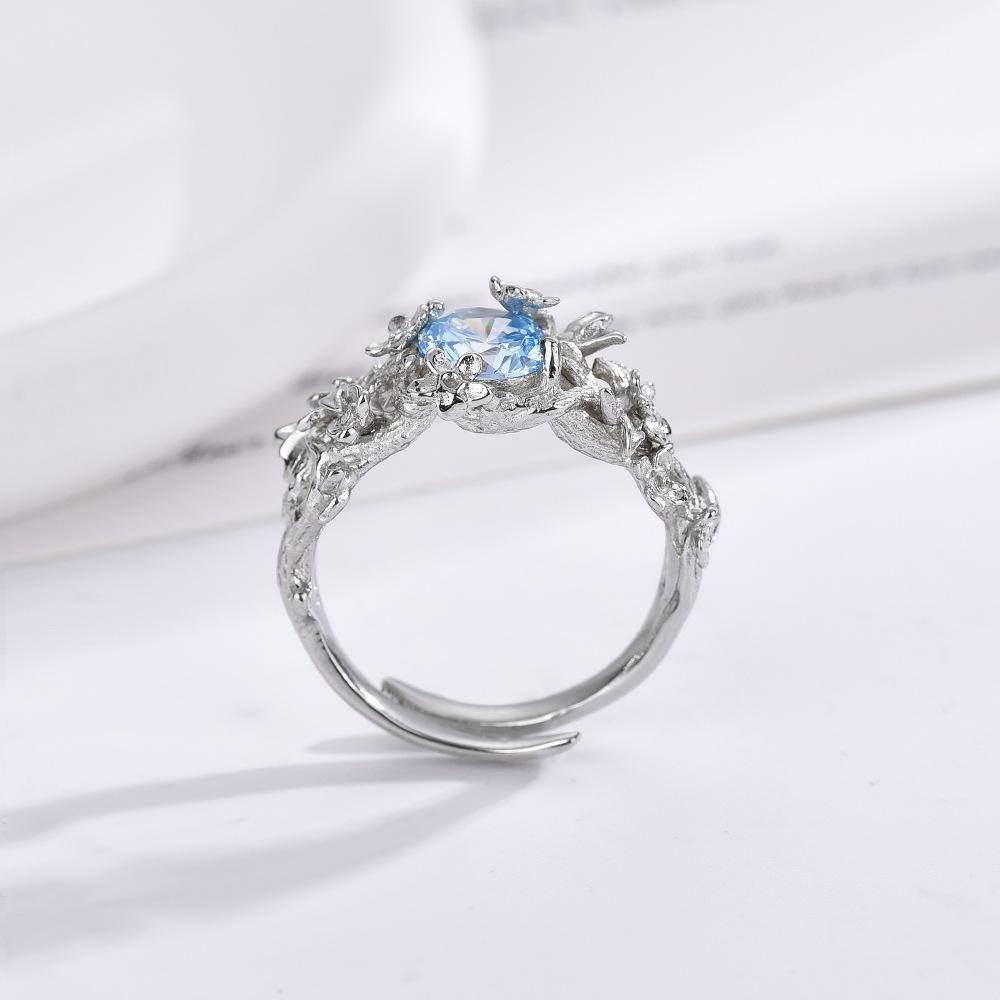 Серебряное кольцо S925 новое открытое кольцо с цветочной лозой one size
Серебряное кольцо S925 новое открытое кольцо с цветочной лозой one size