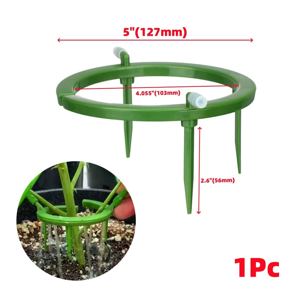 3-Leg Support Drip Emitter 5 (127mm) Drip Ring 4/7mm Hose Garden Irrigation System Rainwater Watering Plant Flower Vegetable 1Pc
3-Leg Support Drip Emitter 5 (127mm) Drip Ring 4/7mm Hose Garden Irrigation System Rainwater Watering Plant Flower Vegetable 1Pc