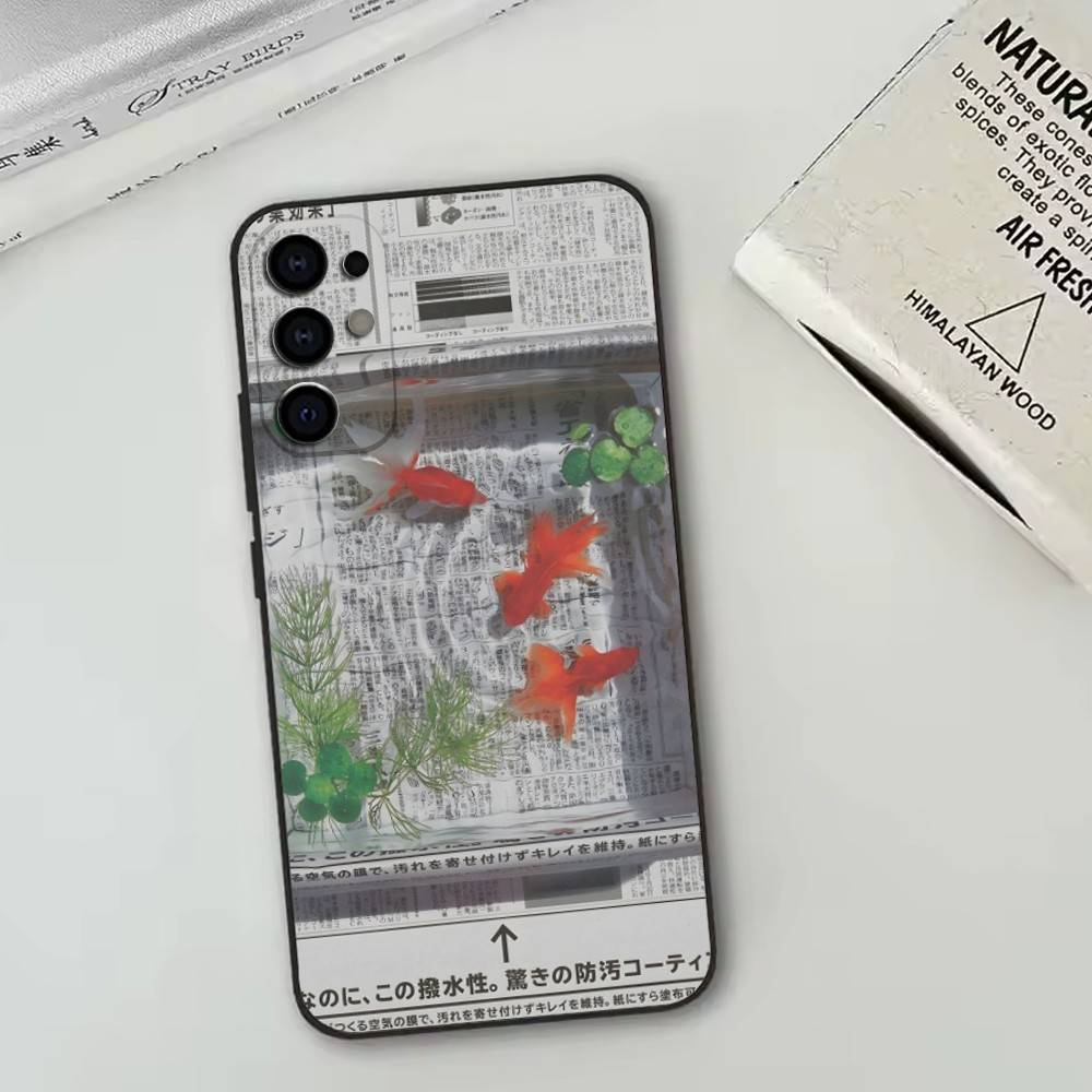 Newspaper Goldfish Phone Case For Samsung S25,S24,S21,S22,S23,S30,Ultra,S20,Plus,Fe,Soft Silicone Black Cover Samsung S21Ultra
Newspaper Goldfish Phone Case For Samsung S25,S24,S21,S22,S23,S30,Ultra,S20,Plus,Fe,Soft Silicone Black Cover Samsung S21Ultra
