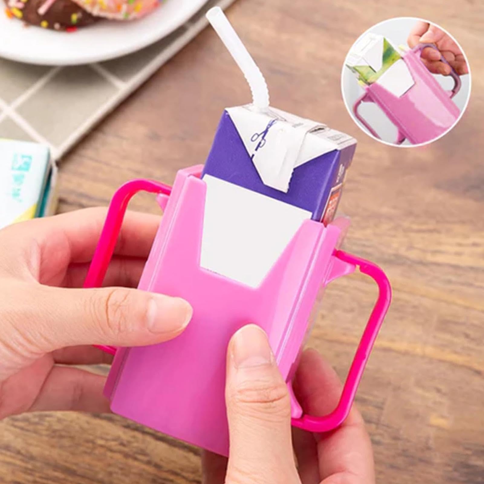 Milk Box Holder Infant Anti-Spill Cup Holder Bottle Cup Milk Holder Adjustable Safety Plastic Baby Toddler Juice Box Drinking зелений
Milk Box Holder Infant Anti-Spill Cup Holder Bottle Cup Milk Holder Adjustable Safety Plastic Baby Toddler Juice Box Drinking зелений