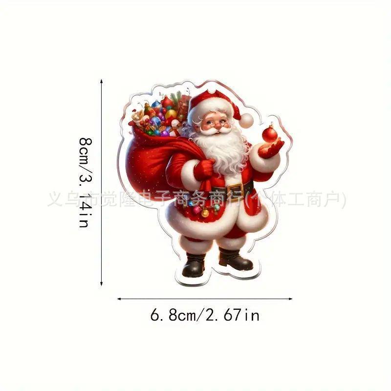 2D Милый Санта Клаус Рождественский Акриловый Автомобильный Подвесной Орнамент Standard
2D Милый Санта Клаус Рождественский Акриловый Автомобильный Подвесной Орнамент Standard