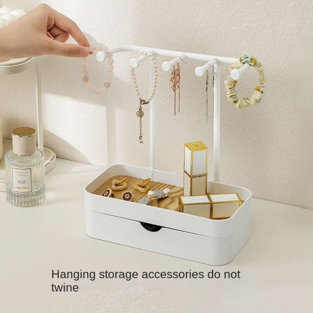 Earrings Necklaces Jewelry Display Rack Portable Hanging Holder Durable Desktop Storage Box Black
Earrings Necklaces Jewelry Display Rack Portable Hanging Holder Durable Desktop Storage Box Black