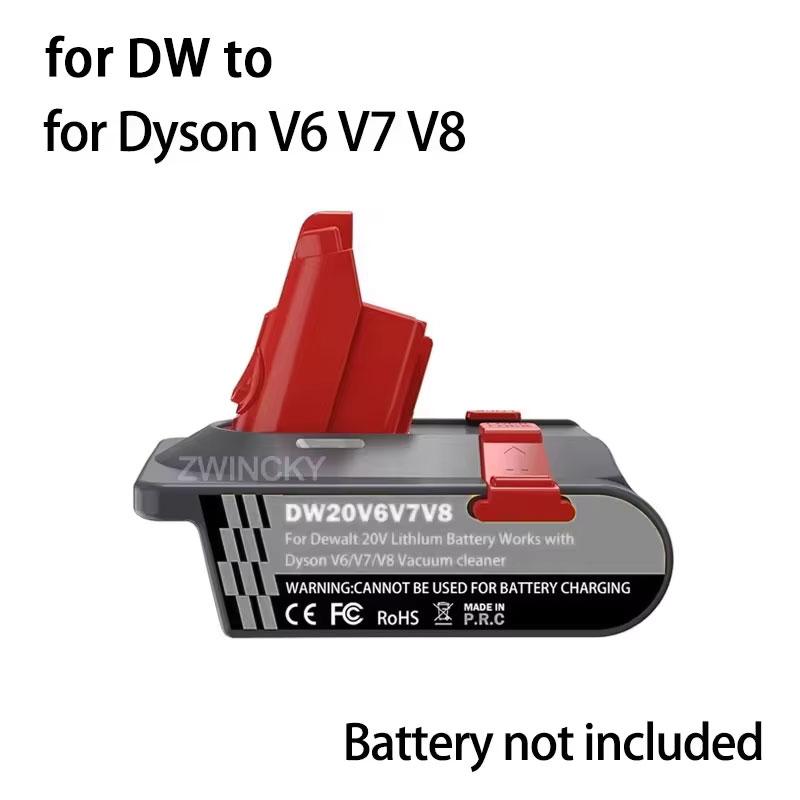 Converter Adapter For DeWalt For Makita/Milwaukee 18V Lithium Battery to For Dyson V8 V7 V6 Vacuum Cleaner Conversion Tool
Converter Adapter For DeWalt For Makita/Milwaukee 18V Lithium Battery to For Dyson V8 V7 V6 Vacuum Cleaner Conversion Tool