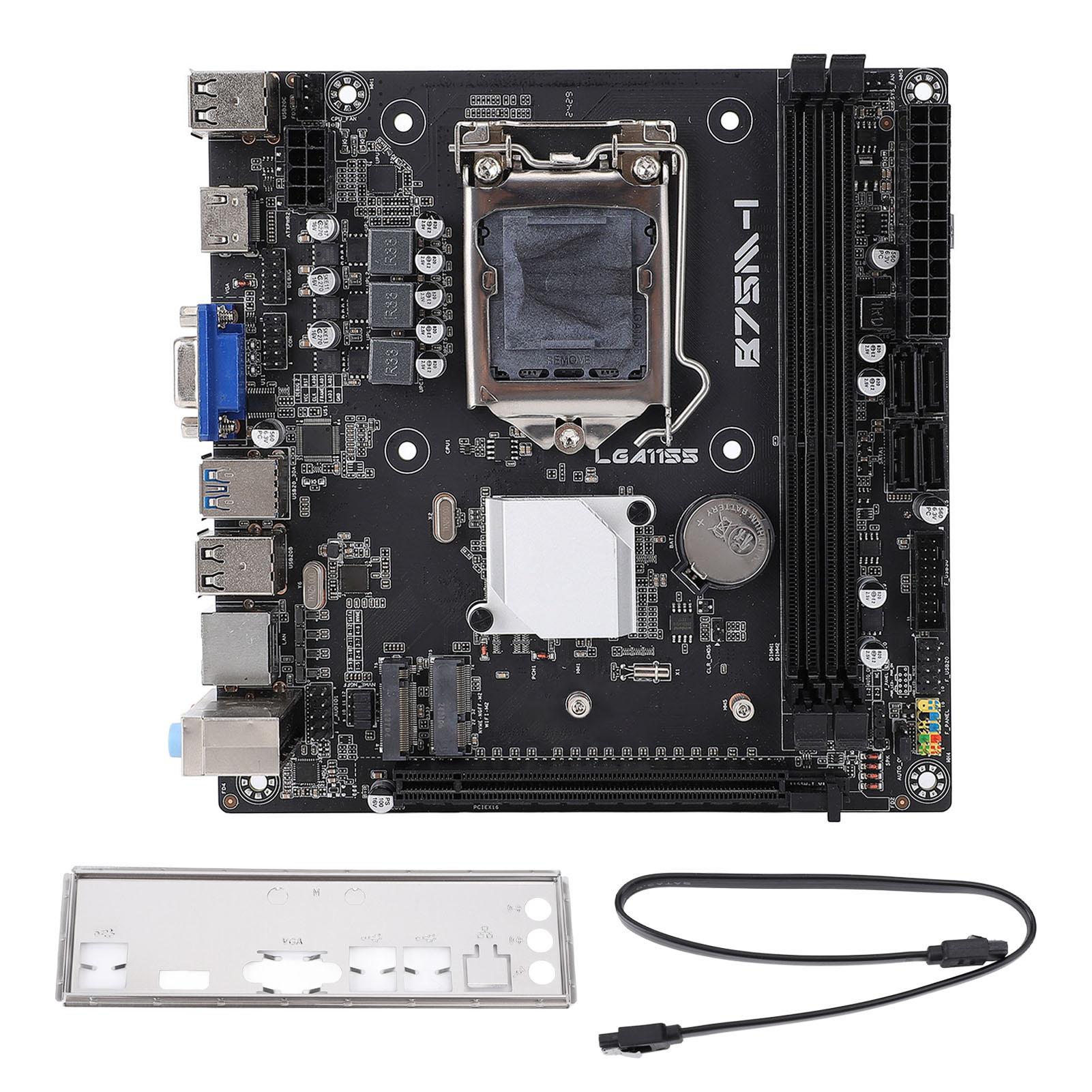 Материнська плата комп ютера B75M-I ITX для майнінгу для Core I7 I5 I3 для LGA1155 процесора DDR3 пам яті
Материнська плата комп ютера B75M-I ITX для майнінгу для Core I7 I5 I3 для LGA1155 процесора DDR3 пам яті