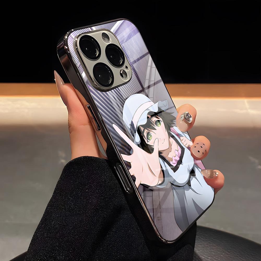 Steins Gate Phone Case Luxury Glass Phone Case For IPhone 17 16 15 14 13 12 11 Pro Max Plating Frame Cover iPhone17
Steins Gate Phone Case Luxury Glass Phone Case For IPhone 17 16 15 14 13 12 11 Pro Max Plating Frame Cover iPhone17