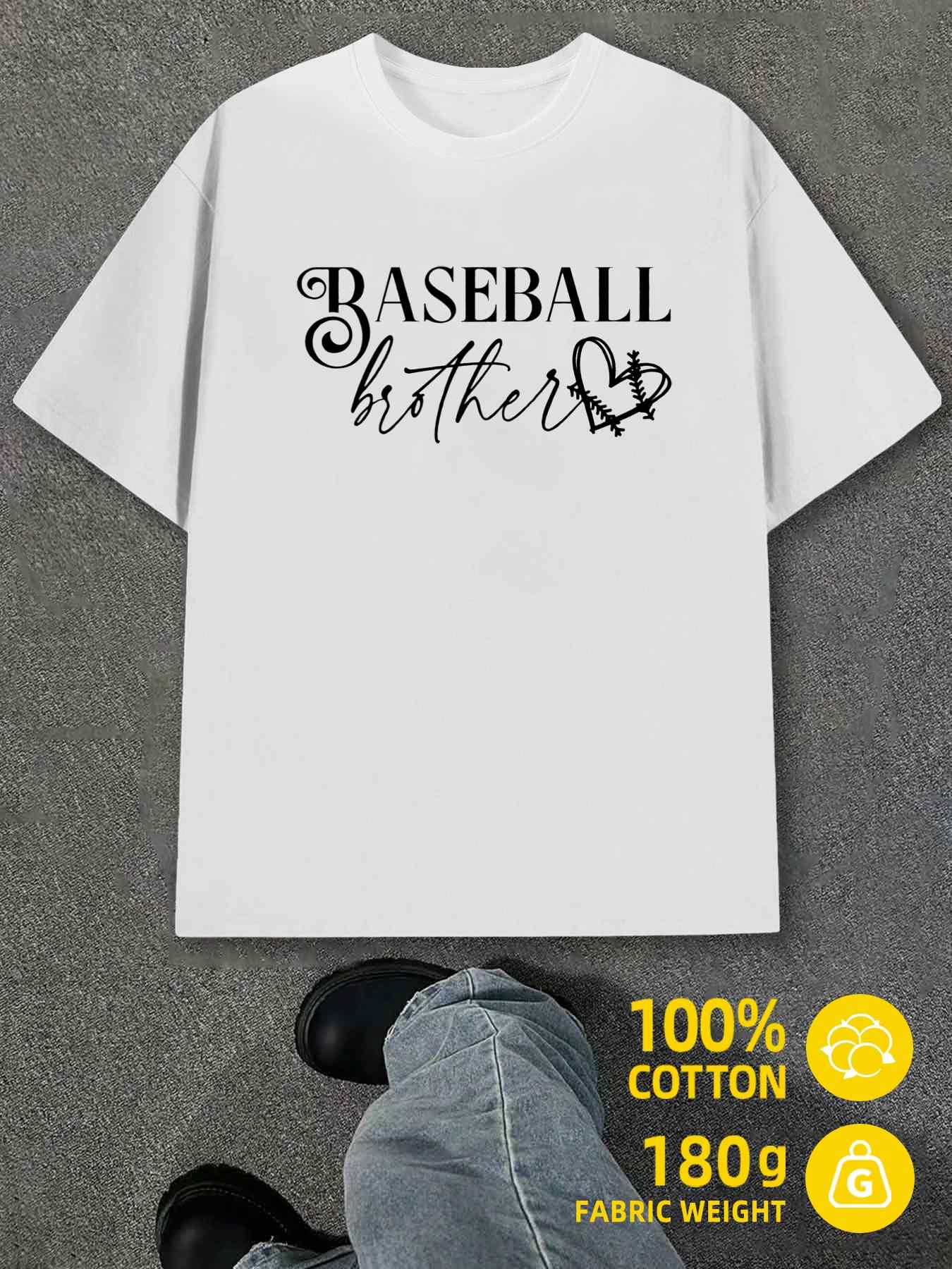 Men s T-Shirt Y2K Baseball Brother Comfort Colors White Regular Fit M
Men s T-Shirt Y2K Baseball Brother Comfort Colors White Regular Fit M