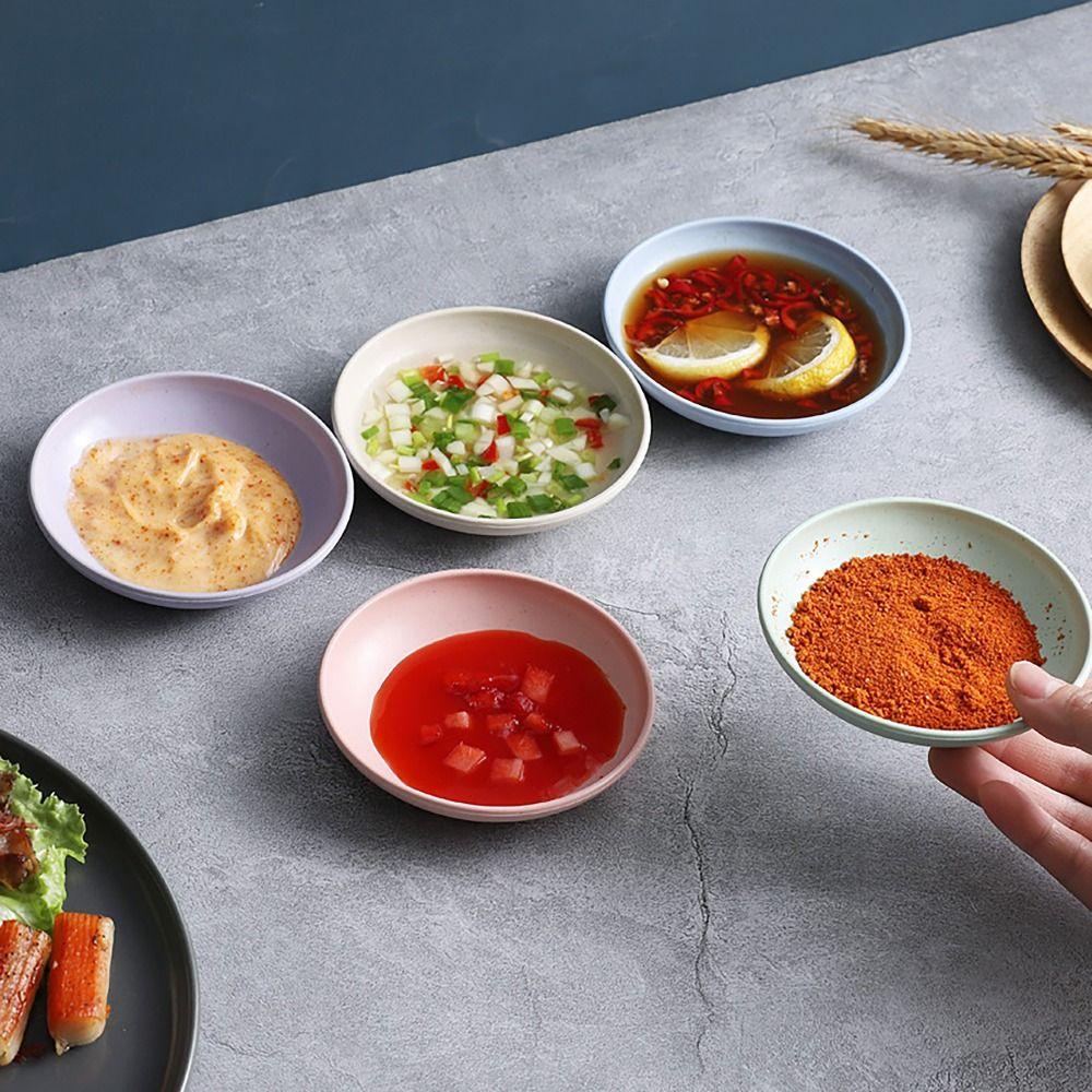 Wheat Straw Seasoning Dish Kitchen Utensils Mustard Wheatgrass Bowl Tableware Bowl Barbecue LEAF-BLUE
Wheat Straw Seasoning Dish Kitchen Utensils Mustard Wheatgrass Bowl Tableware Bowl Barbecue LEAF-BLUE