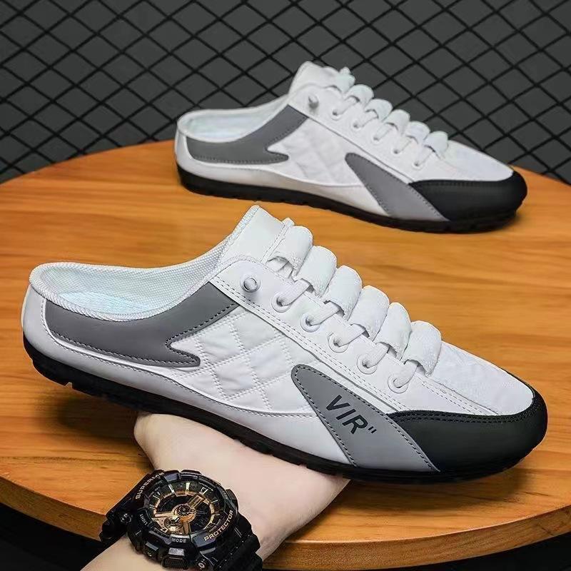 Extra large size Forrest Gump shoes bag head half slippers breathable mesh one pedal casual board shoes men s driving lazy shoes 38
Extra large size Forrest Gump shoes bag head half slippers breathable mesh one pedal casual board shoes men s driving lazy shoes 38