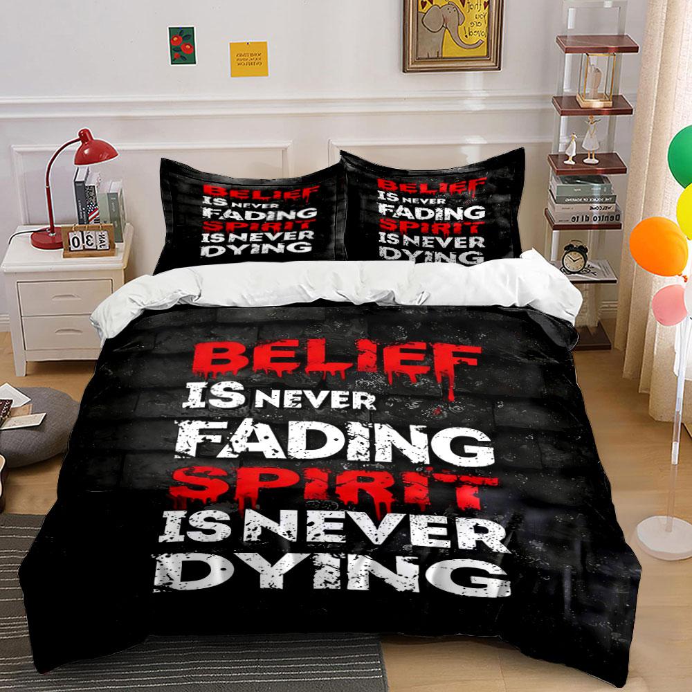 Bold motivational text design. Bedding sets Duvet cover sets Duvet covers Pillowcases(1 * Duvet Cover 2 * Pillowcases, without duvet insert) 135x200cm
Bold motivational text design. Bedding sets Duvet cover sets Duvet covers Pillowcases(1 * Duvet Cover 2 * Pillowcases, without duvet insert) 135x200cm