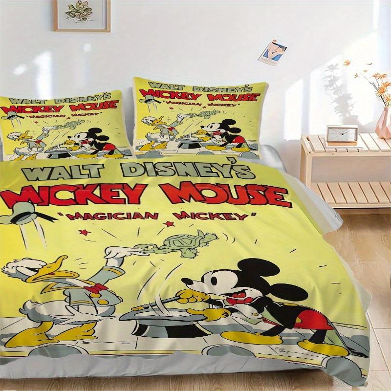 3pcs Disney s Mickey Mouse Magician Quilt Cover Set - Soft and Cozy Bedroom, Guest Room and Dorm Decorative Bedding 3-Piece Set 1 Quilt Cover + 2 135x200cm
3pcs Disney s Mickey Mouse Magician Quilt Cover Set - Soft and Cozy Bedroom, Guest Room and Dorm Decorative Bedding 3-Piece Set 1 Quilt Cover + 2 135x200cm