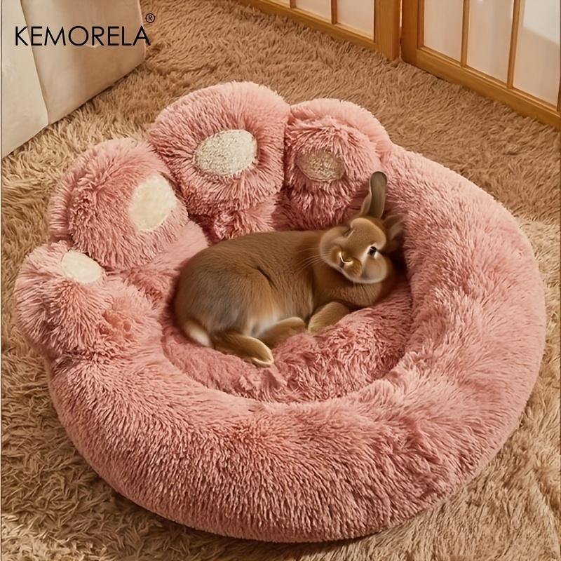Ultra-Soft Plush Bear Paw & Bunny Hamster Bed - Thickened Warm Pet Nest with Non-Slip Base, Washable for Rabbits Guinea Hamsters 35X35cm рожевий
Ultra-Soft Plush Bear Paw & Bunny Hamster Bed - Thickened Warm Pet Nest with Non-Slip Base, Washable for Rabbits Guinea Hamsters 35X35cm рожевий