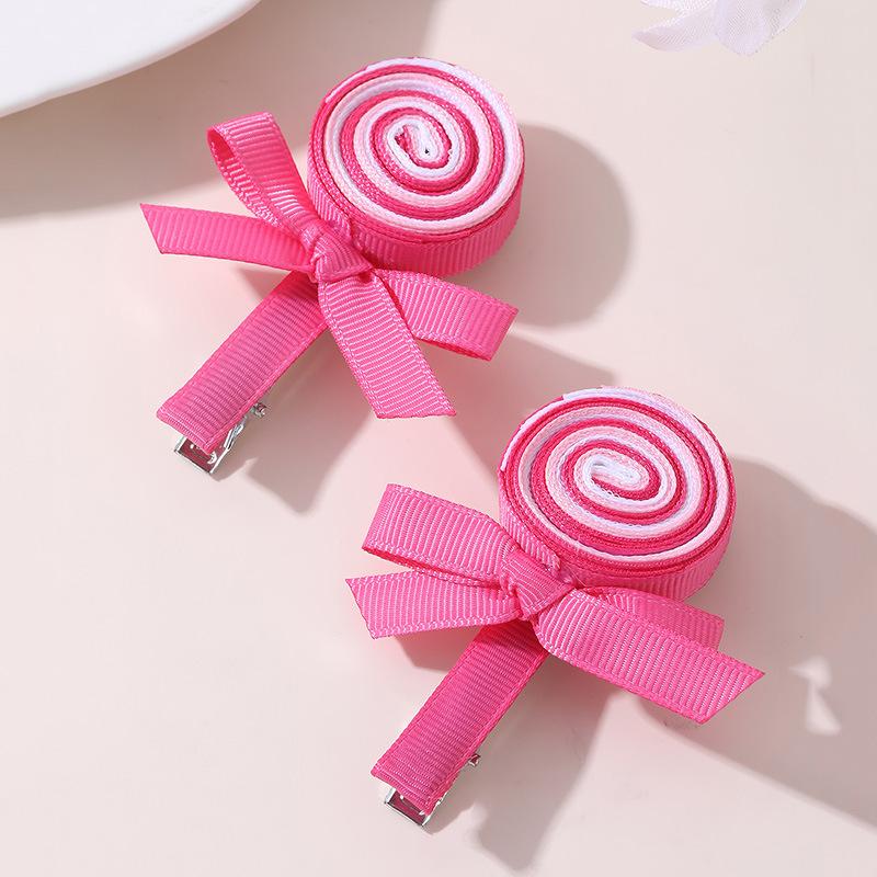 2Pcs Lollipop Bow Hair Clips Sweet Cute Spiral Candy Hairpins Ribbon Barrette For Girls Headdress Hair Accessories
2Pcs Lollipop Bow Hair Clips Sweet Cute Spiral Candy Hairpins Ribbon Barrette For Girls Headdress Hair Accessories